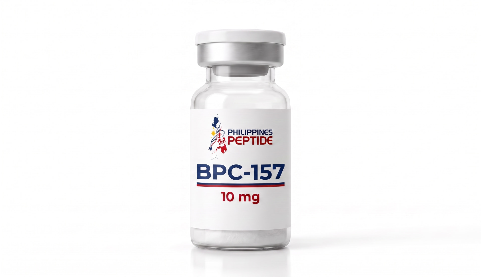 BPC-157 10 mg research peptide vial